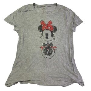 Disney Gray Minnie Mouse Tee